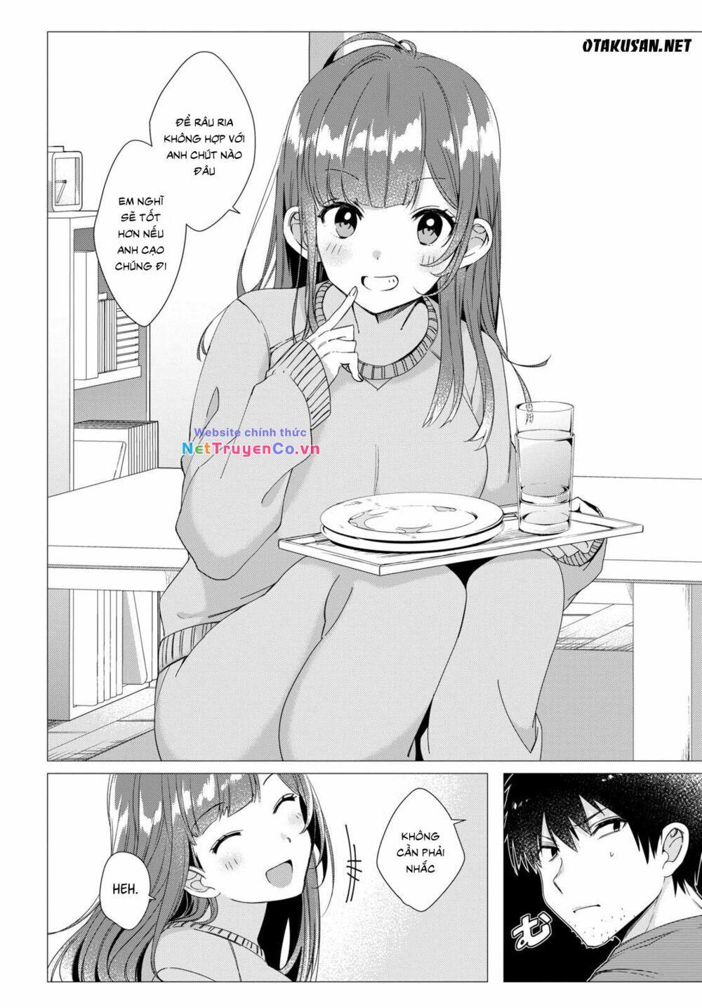 Hige Wo Soru. Soshite Joshikosei Wo Hirou: Chapter 3