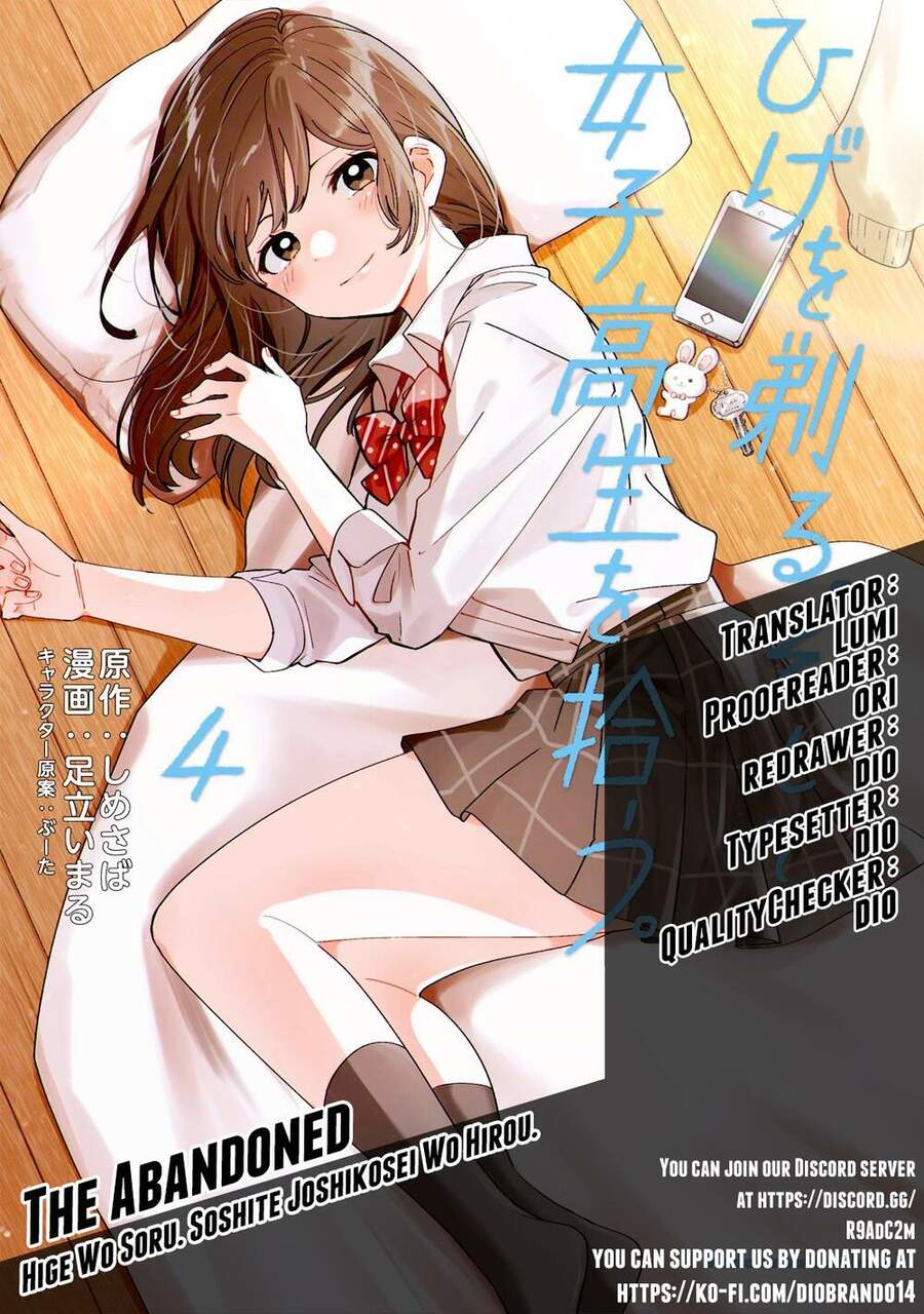 Hige Wo Soru. Soshite Joshikosei Wo Hirou: Chapter 33