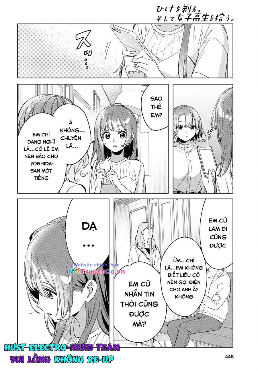 Hige Wo Soru. Soshite Joshikosei Wo Hirou: Chapter 38