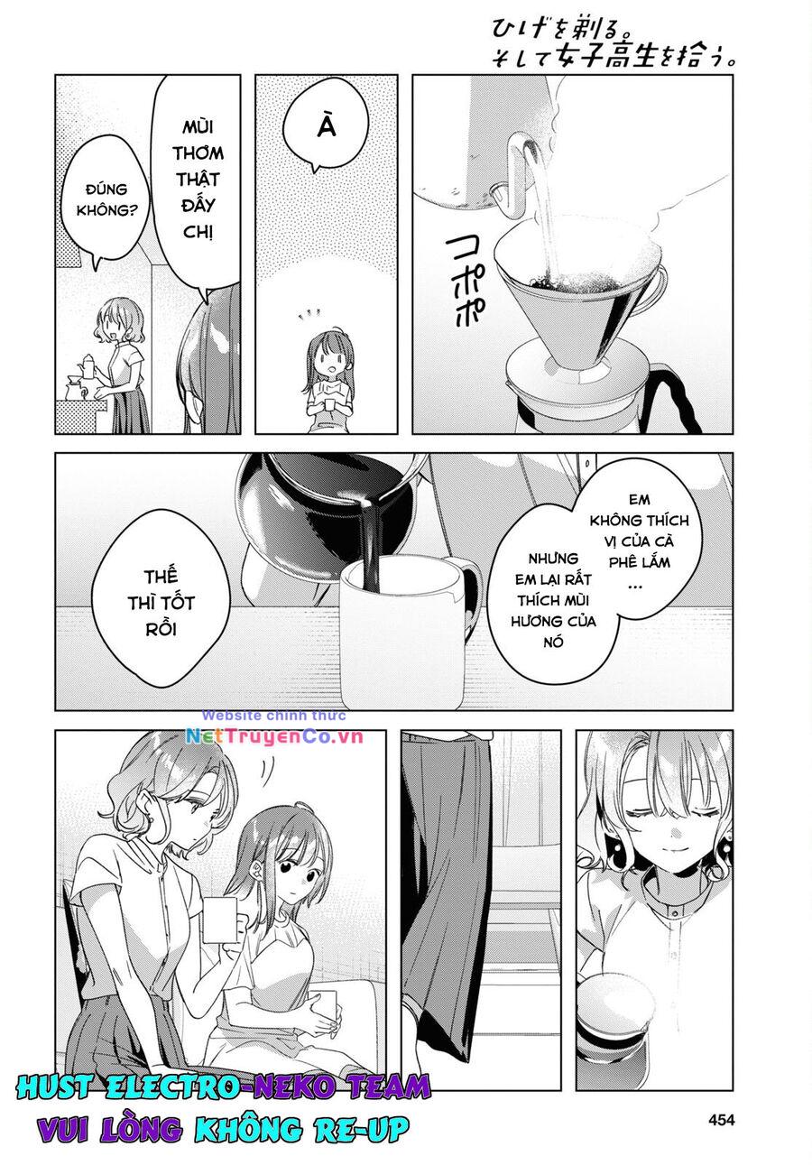 Hige Wo Soru. Soshite Joshikosei Wo Hirou: Chapter 38