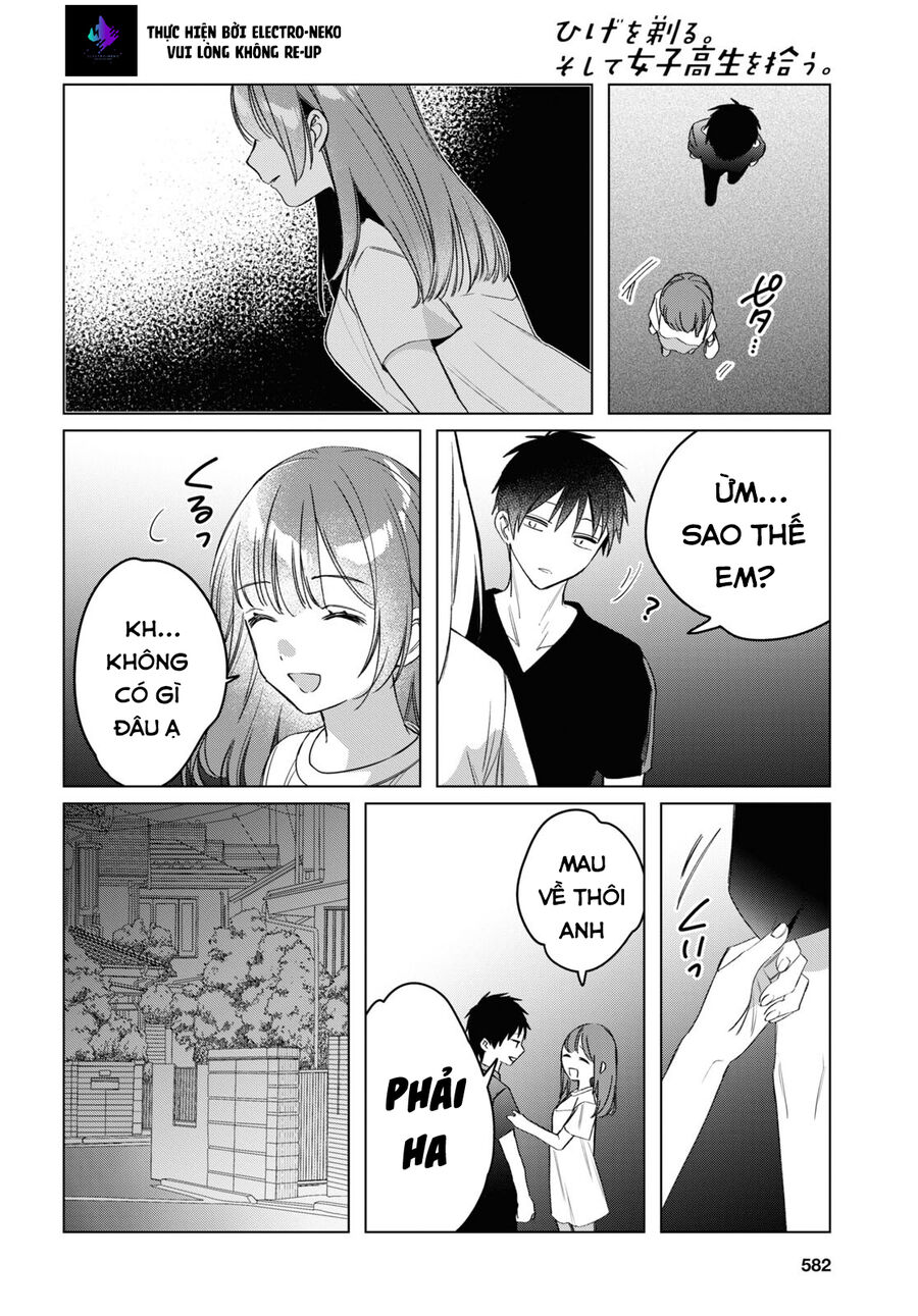Hige Wo Soru. Soshite Joshikosei Wo Hirou: Chapter 40