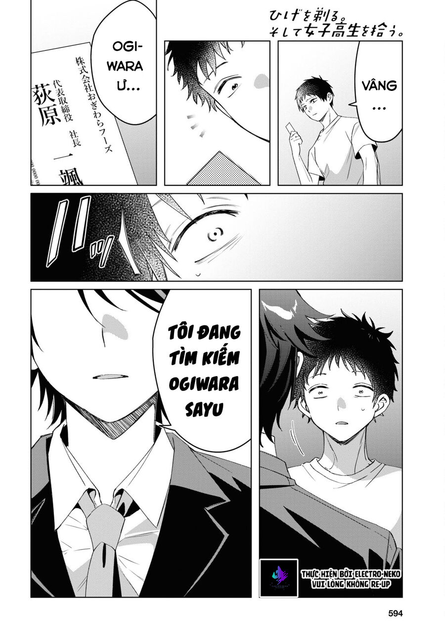 Hige Wo Soru. Soshite Joshikosei Wo Hirou: Chapter 40