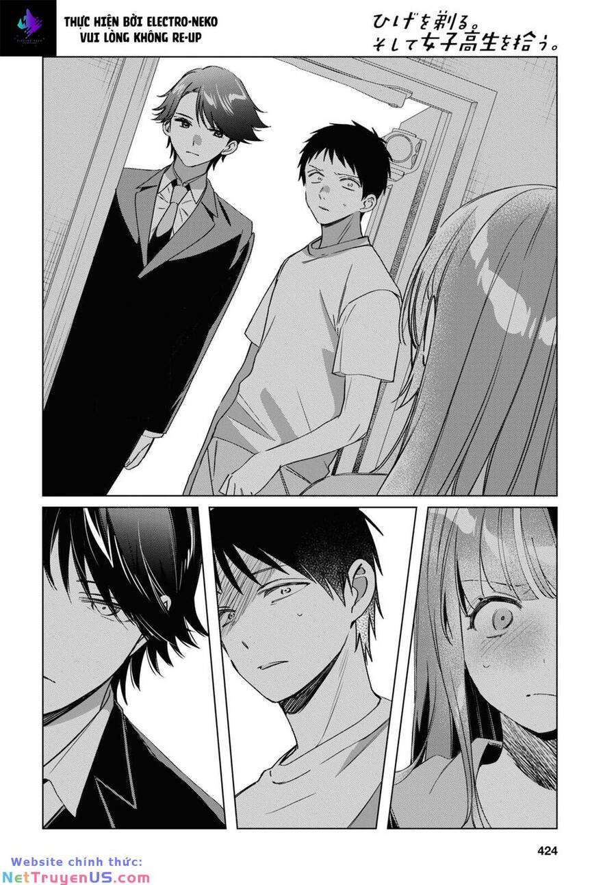 Hige Wo Soru. Soshite Joshikosei Wo Hirou: Chapter 41