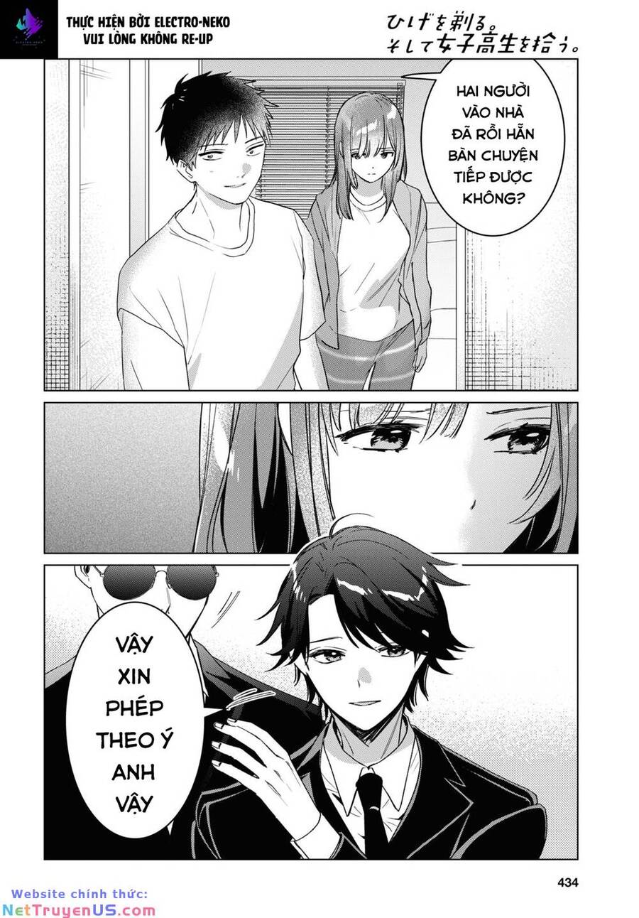 Hige Wo Soru. Soshite Joshikosei Wo Hirou: Chapter 41