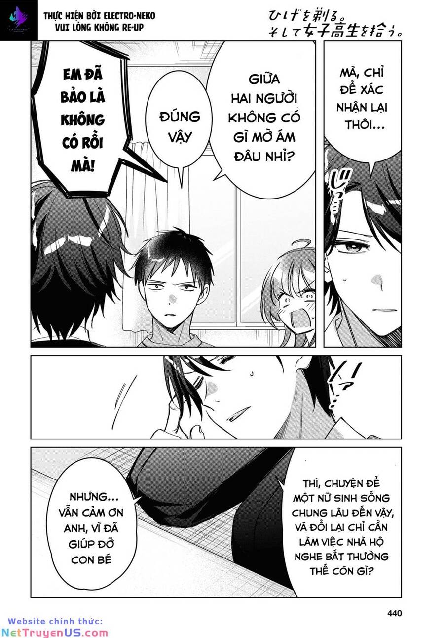 Hige Wo Soru. Soshite Joshikosei Wo Hirou: Chapter 41