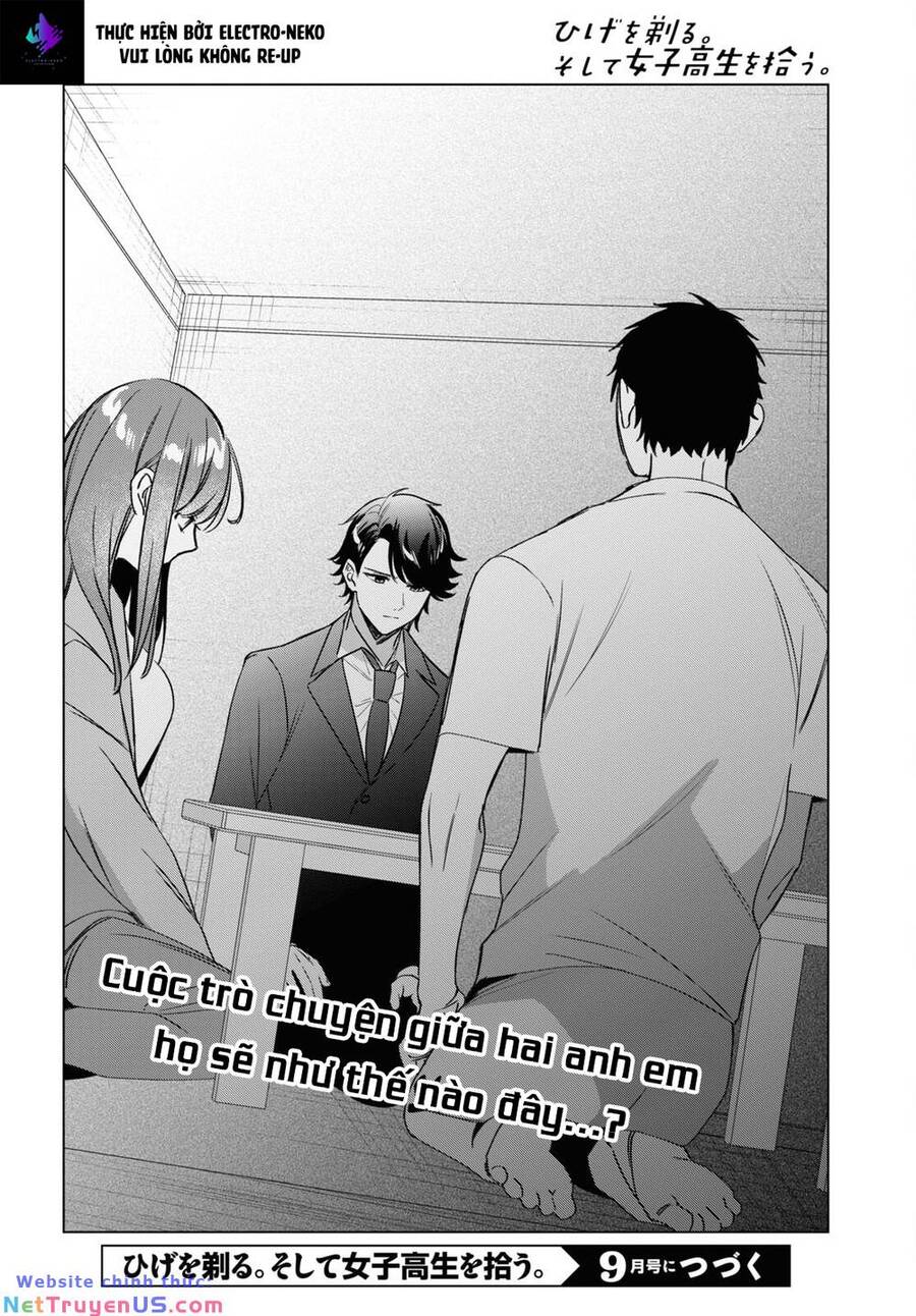 Hige Wo Soru. Soshite Joshikosei Wo Hirou: Chapter 41