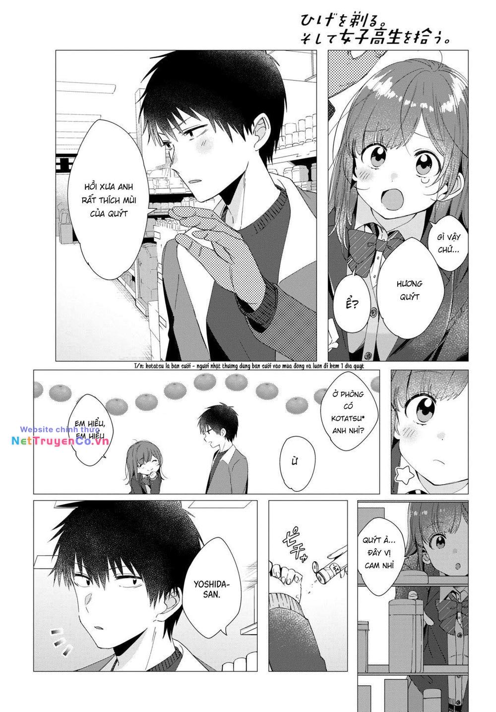 Hige Wo Soru. Soshite Joshikosei Wo Hirou: Chapter 5