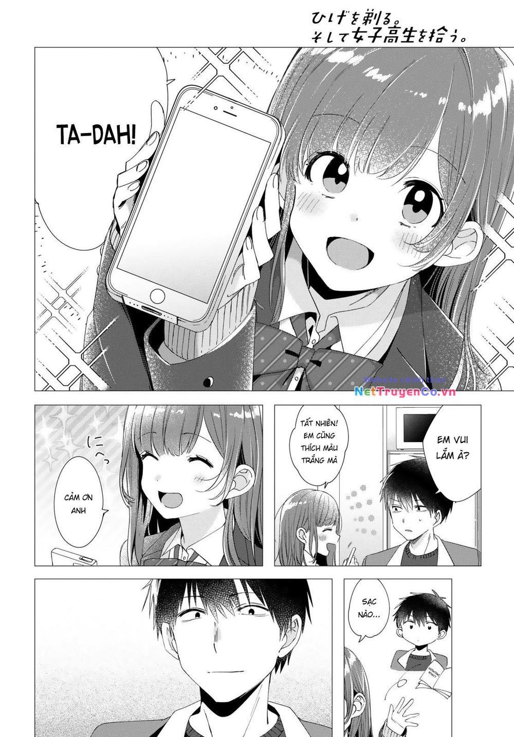 Hige Wo Soru. Soshite Joshikosei Wo Hirou: Chapter 5