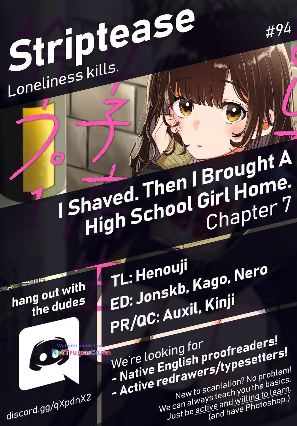 Hige Wo Soru. Soshite Joshikosei Wo Hirou: Chapter 7