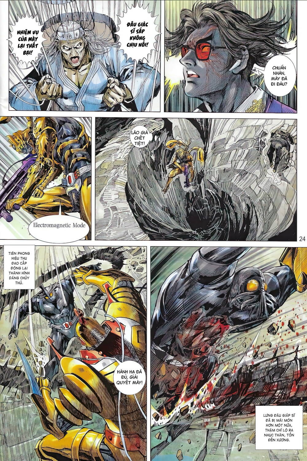 Hổ Giáp Nhân Armour Man: Chapter 14