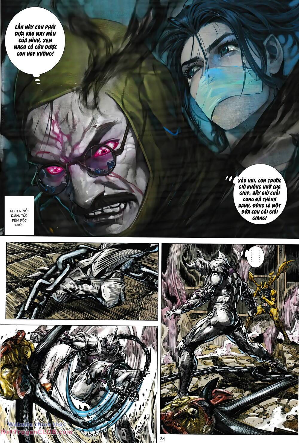 Hổ Giáp Nhân Armour Man: Chapter 16