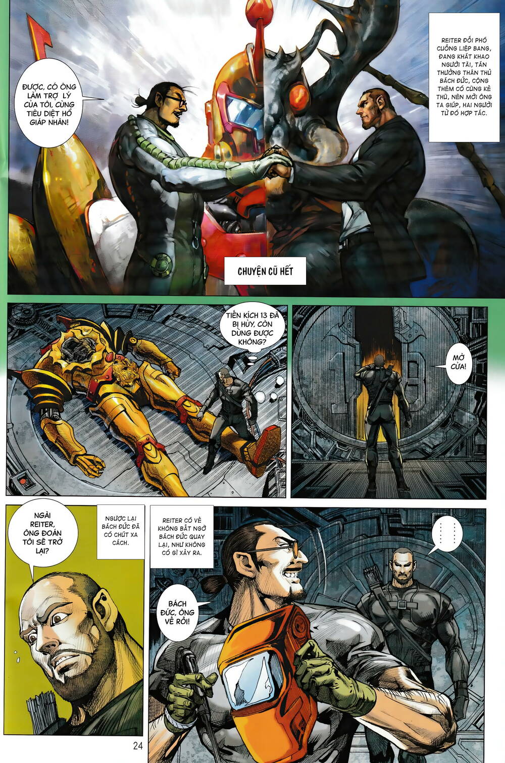 Hổ Giáp Nhân Armour Man: Chapter 20