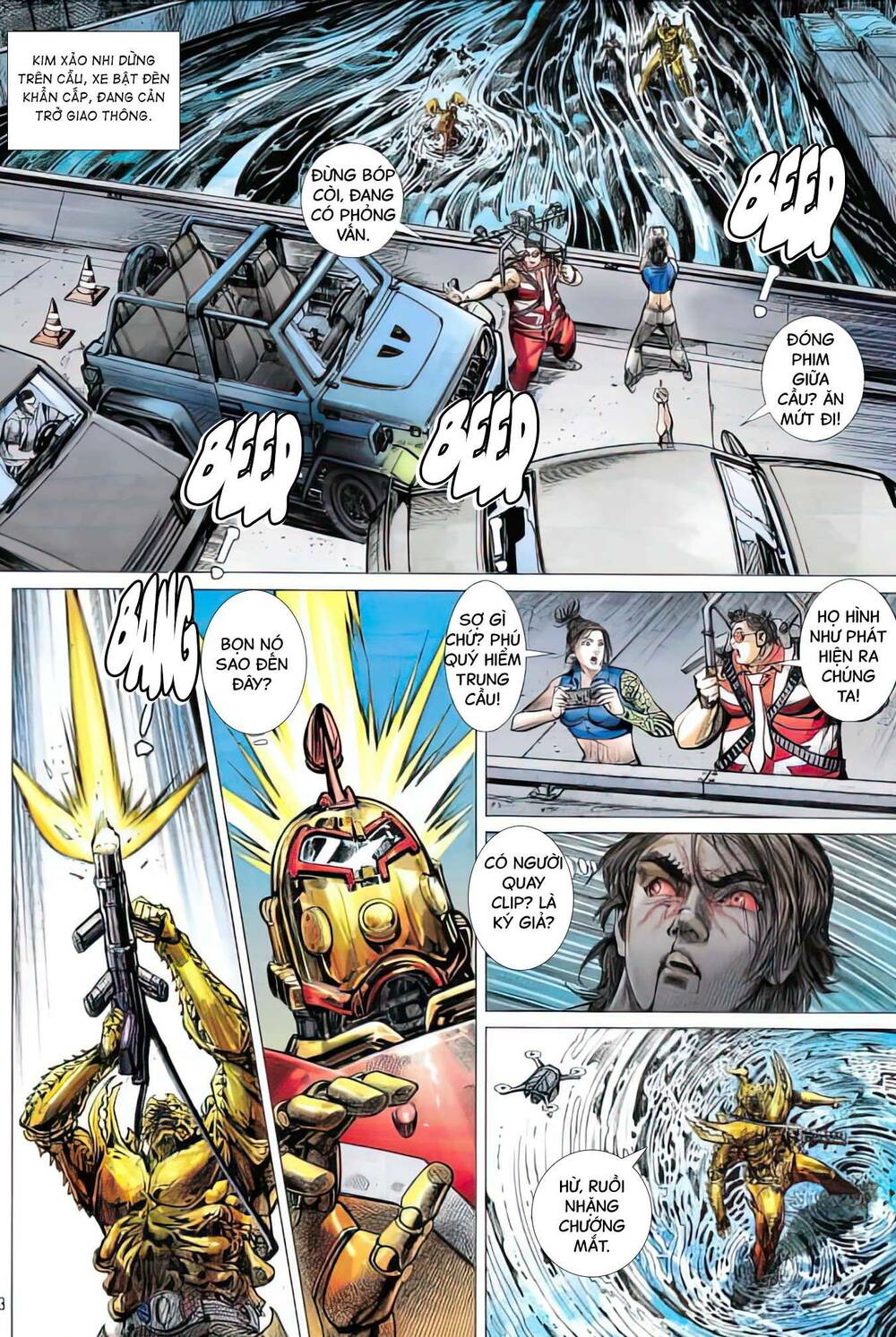 Hổ Giáp Nhân Armour Man: Chapter 4