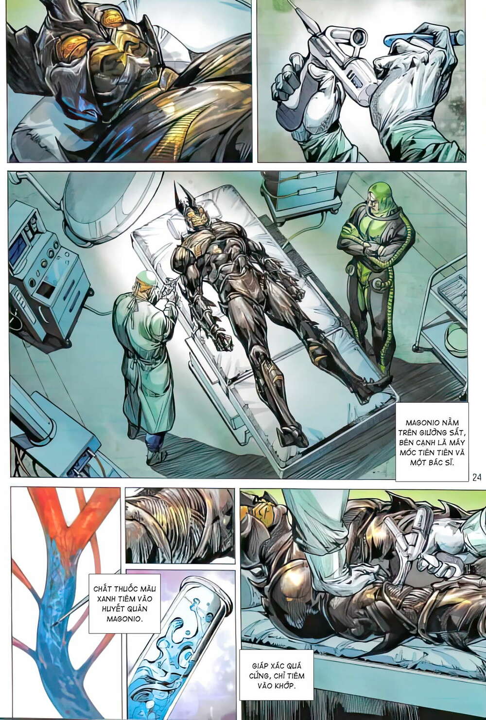 Hổ Giáp Nhân Armour Man: Chapter 4