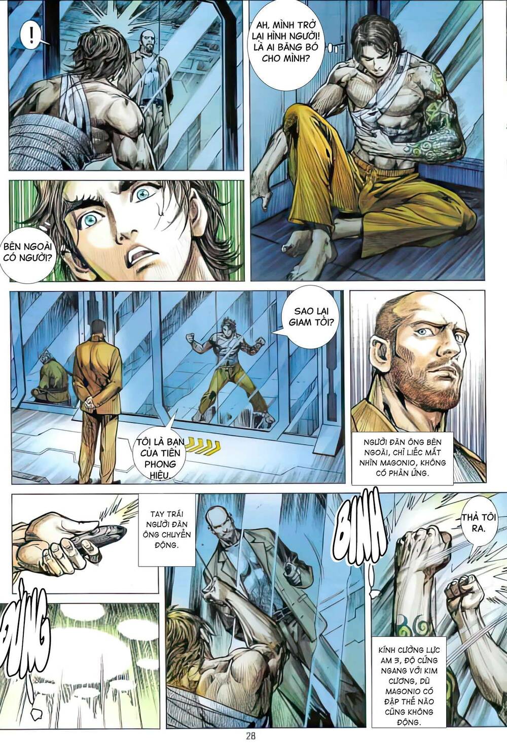 Hổ Giáp Nhân Armour Man: Chapter 4