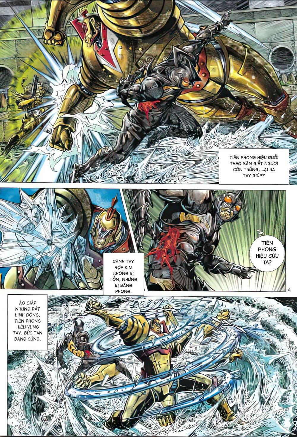 Hổ Giáp Nhân Armour Man: Chapter 4