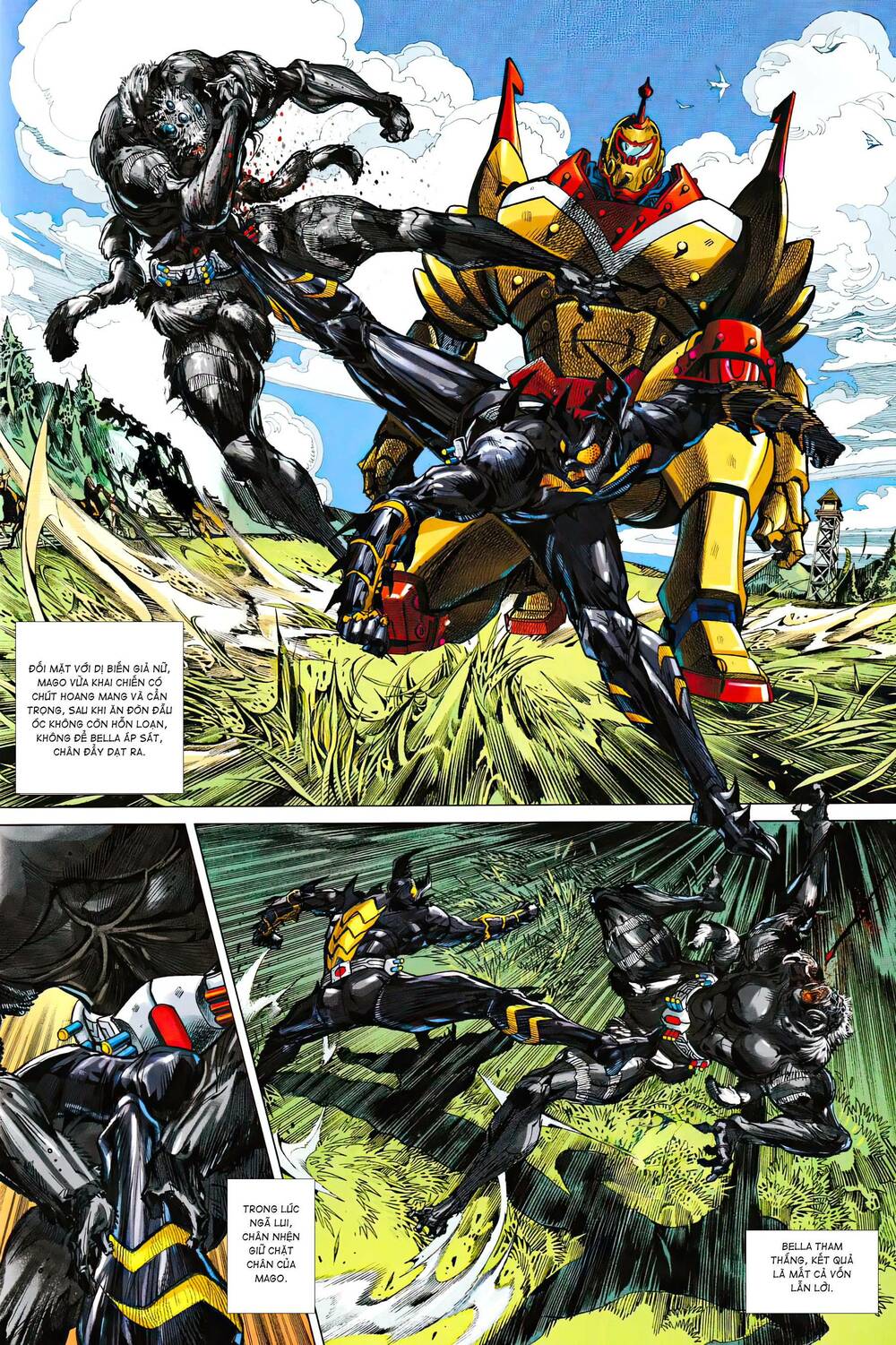 Hổ Giáp Nhân Armour Man: Chapter 8