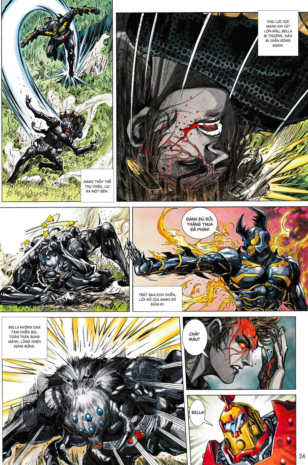 Hổ Giáp Nhân Armour Man: Chapter 8