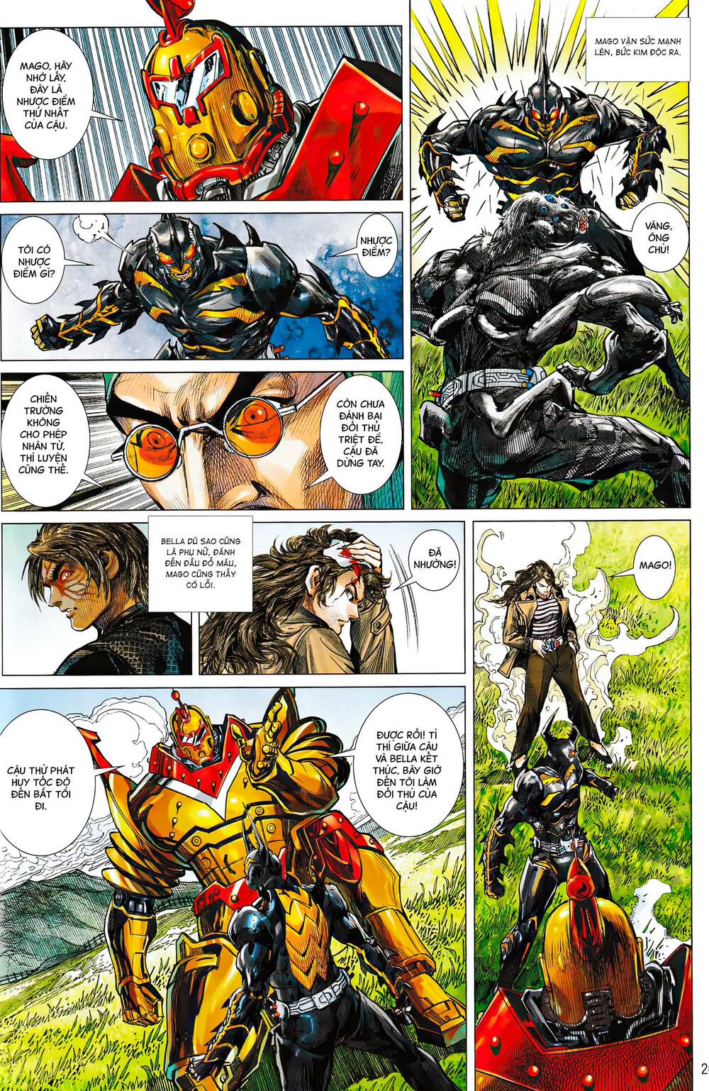 Hổ Giáp Nhân Armour Man: Chapter 8