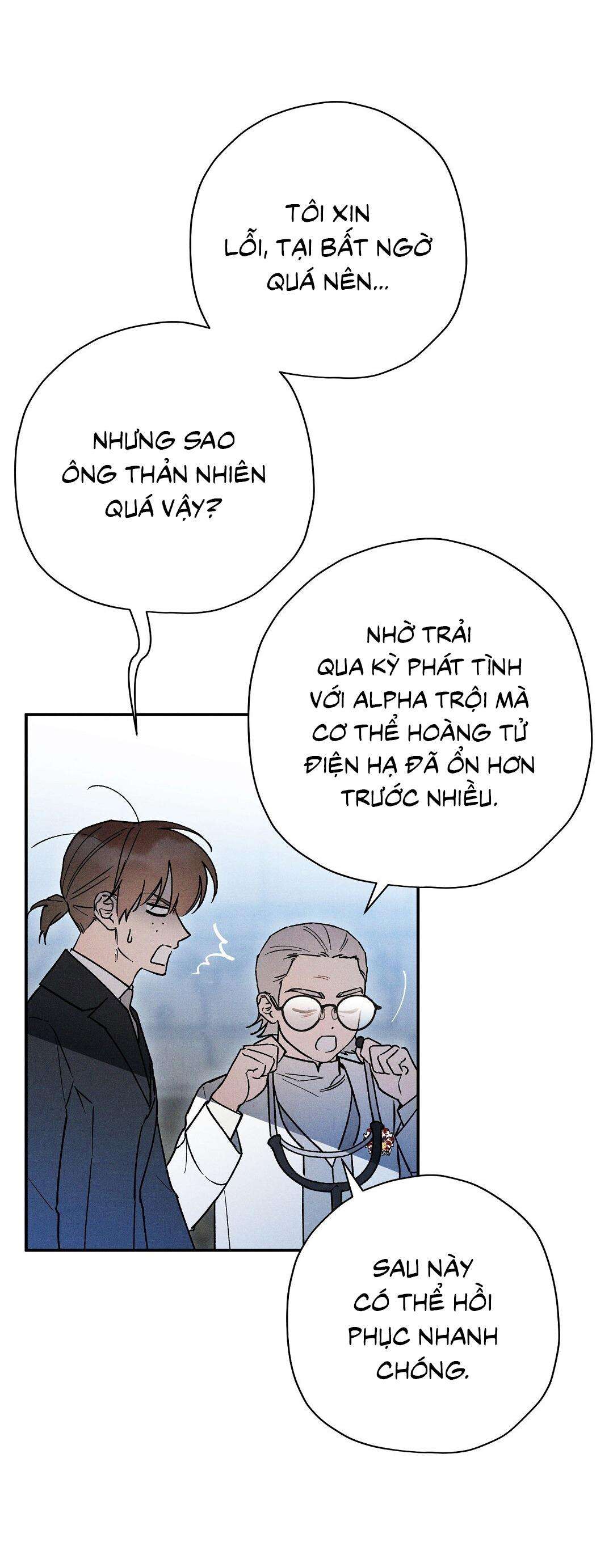 Hoàng Tử Hư Hỏng Che Giấu Mình Là Omega: Chapter 38