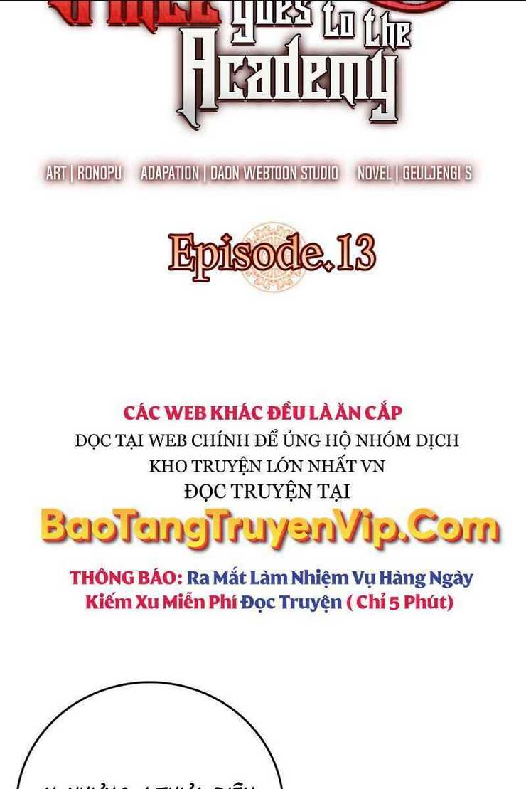 Học Viện Của Con Trai Quỷ Vương: Chapter 13