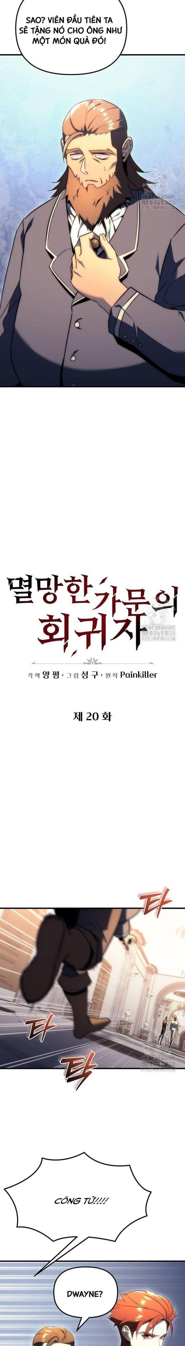 Hồi Quy Giả Của Gia Tộc Suy Vong: Chapter 20
