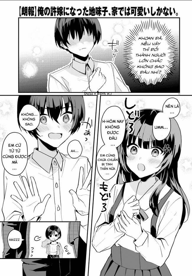 Hôn Thê Nhạt Nhẽo Của Tôi Chỉ Đáng Yêu Khi Ở Nhà: Chapter 7