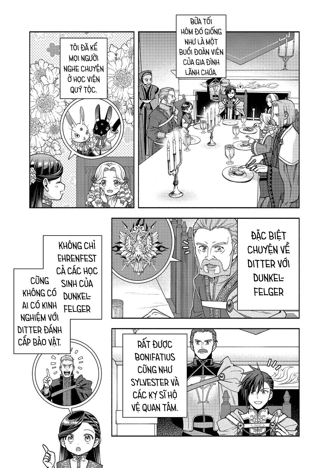 Honzuki no Gekokujou: Dai 4-bu Kizoku-in no toshokan o sukutai!: Chapter 38