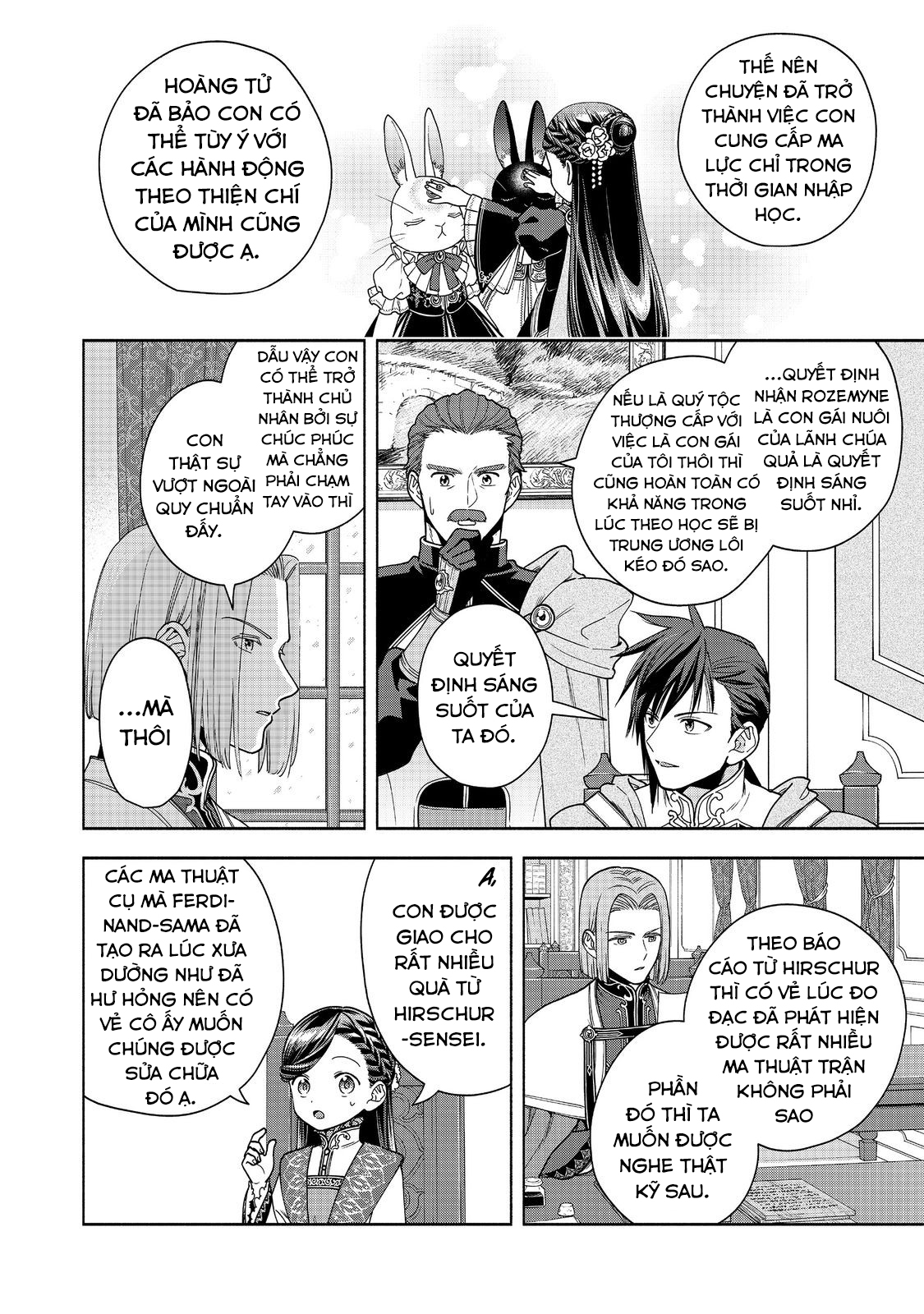 Honzuki no Gekokujou: Dai 4-bu Kizoku-in no toshokan o sukutai!: Chapter 38