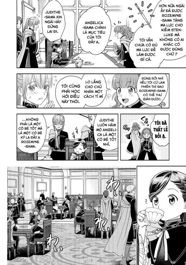 Honzuki no Gekokujou: Dai 4-bu Kizoku-in no toshokan o sukutai!: Chapter 4