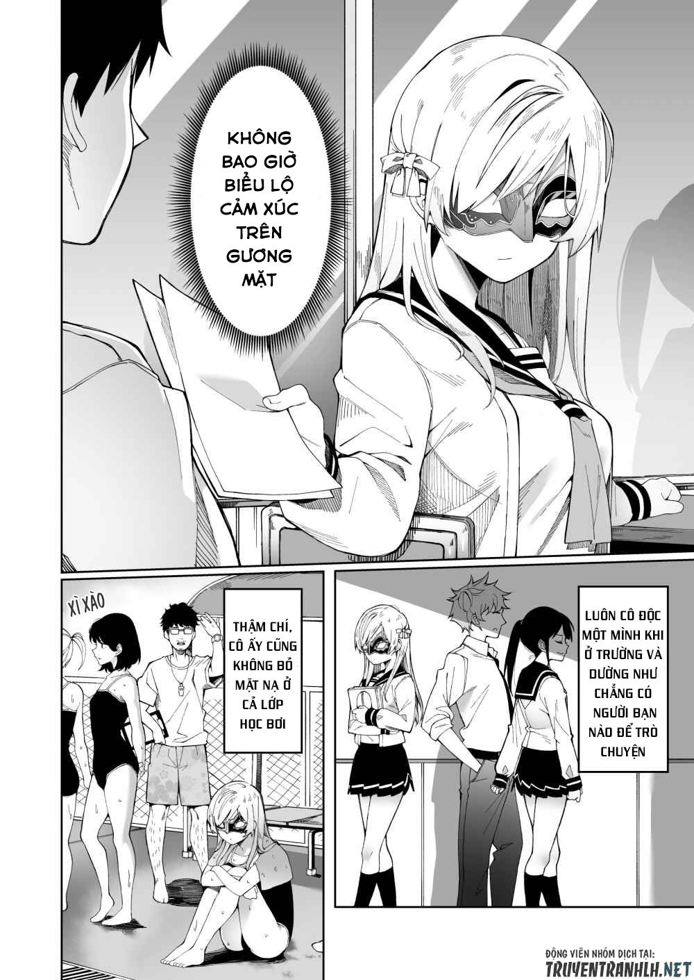 Hyoujou Ga Issai Wakaranai Onnanoko (Pre-Serialization): Chapter 1