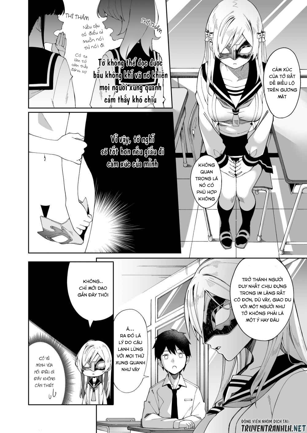 Hyoujou Ga Issai Wakaranai Onnanoko (Pre-Serialization): Chapter 1