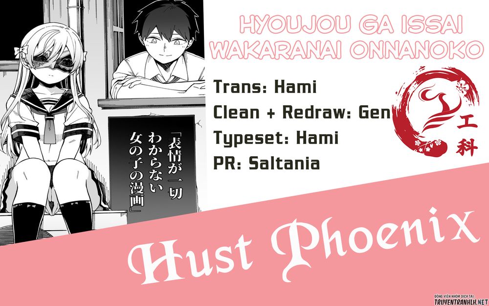 Hyoujou Ga Issai Wakaranai Onnanoko (Pre-Serialization): Chapter 1
