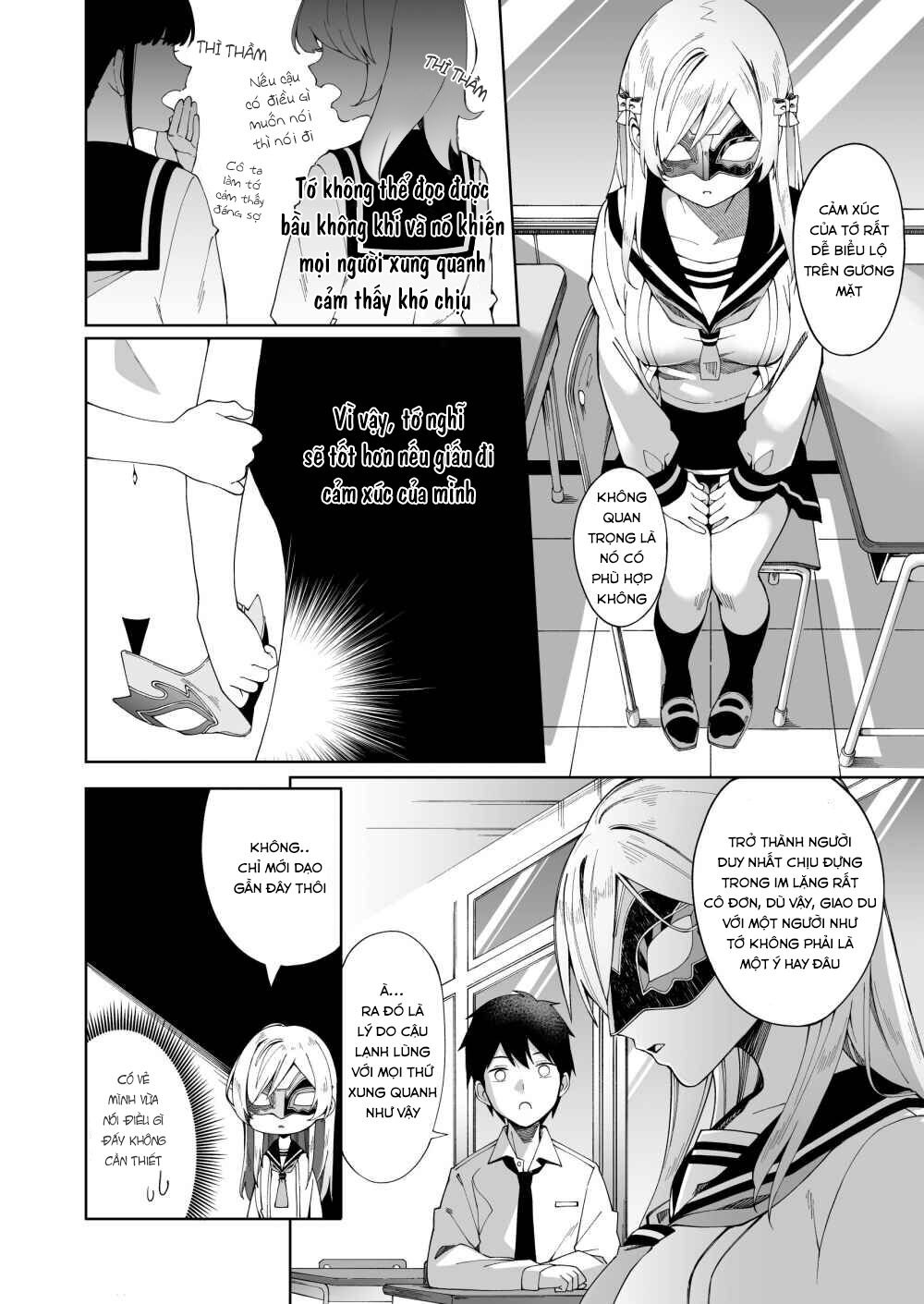 Hyoujou Ga Issai Wakaranai Onnanoko (Pre-Serialization): Chapter 2