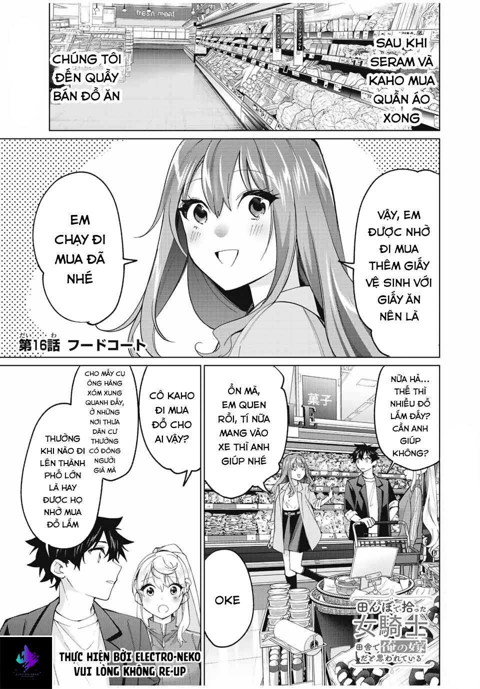 I Found A Female Knight In A Rice Field, In The Countryside They Think She\’S My Wife: Chapter 16