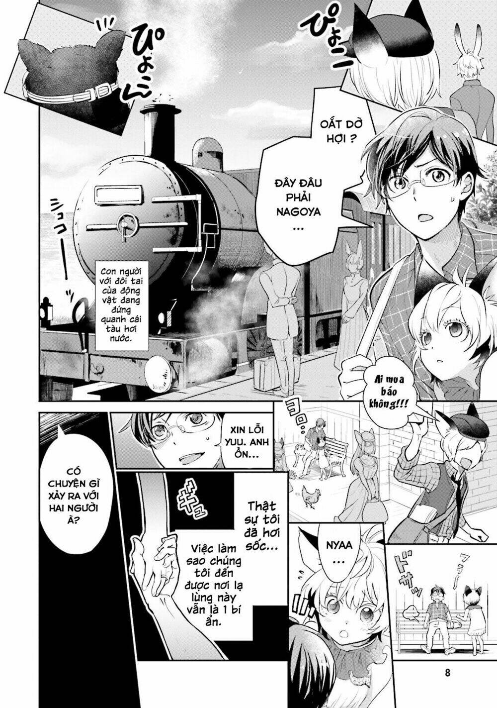 Isekai Ekisha No Kissaten: Chapter 1