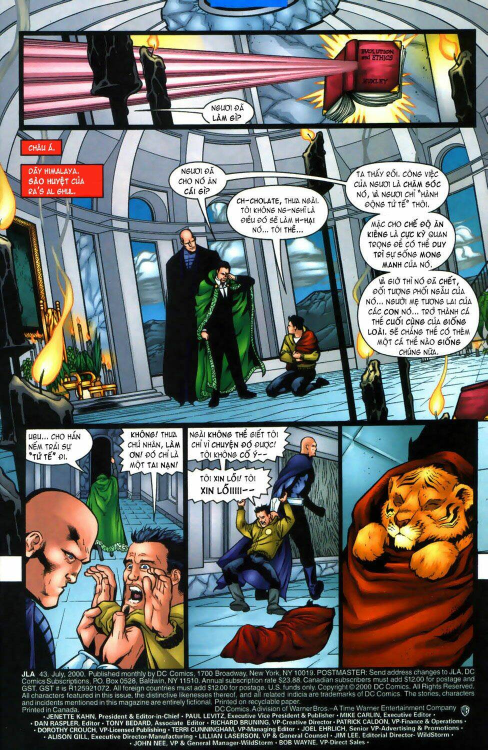JLA: Tower of Babel: Chapter 1