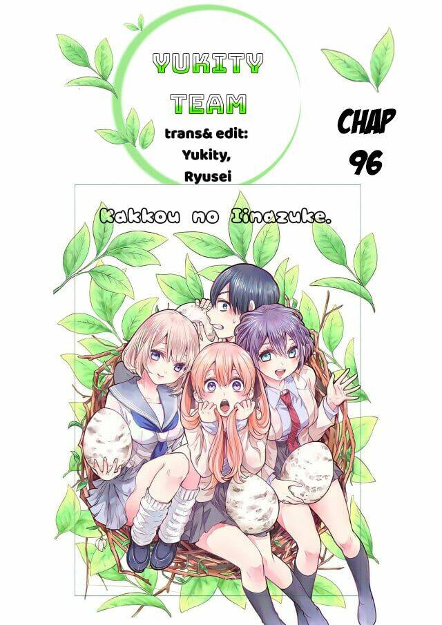 Kakkou No Iinazuke: Chapter 96