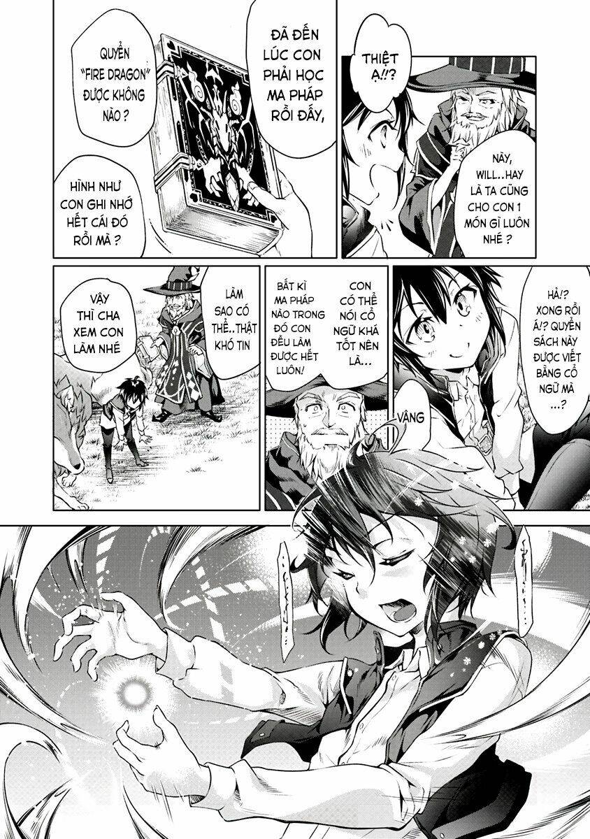 Kamigami Ni Sodaterare Shimo No, Saikyou To Naru: Chapter 1.2