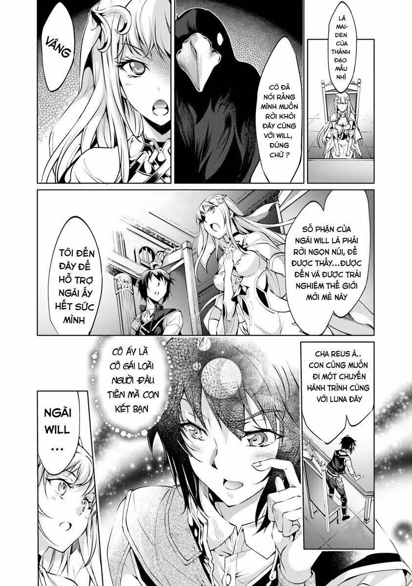 Kamigami Ni Sodaterare Shimo No, Saikyou To Naru: Chapter 4.1