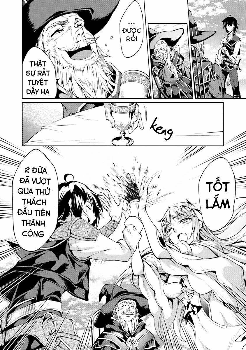 Kamigami Ni Sodaterare Shimo No, Saikyou To Naru: Chapter 4.2