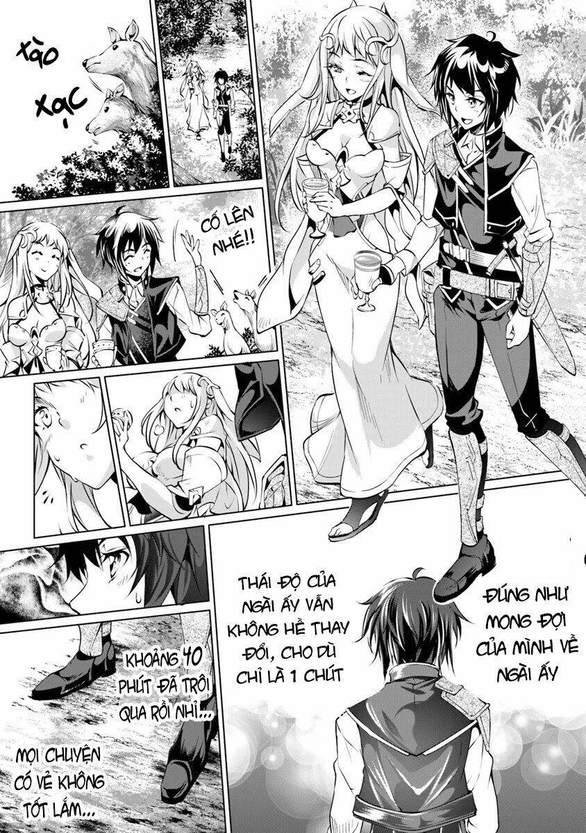 Kamigami Ni Sodaterare Shimo No, Saikyou To Naru: Chapter 4.2