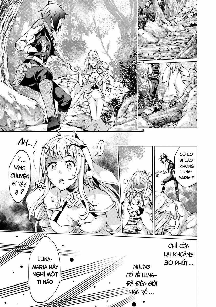 Kamigami Ni Sodaterare Shimo No, Saikyou To Naru: Chapter 4.2