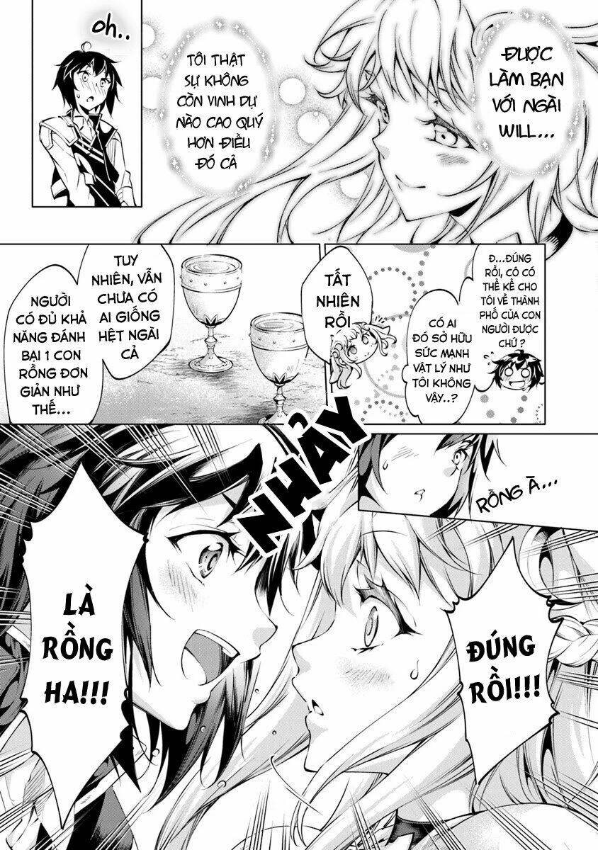 Kamigami Ni Sodaterare Shimo No, Saikyou To Naru: Chapter 4.2
