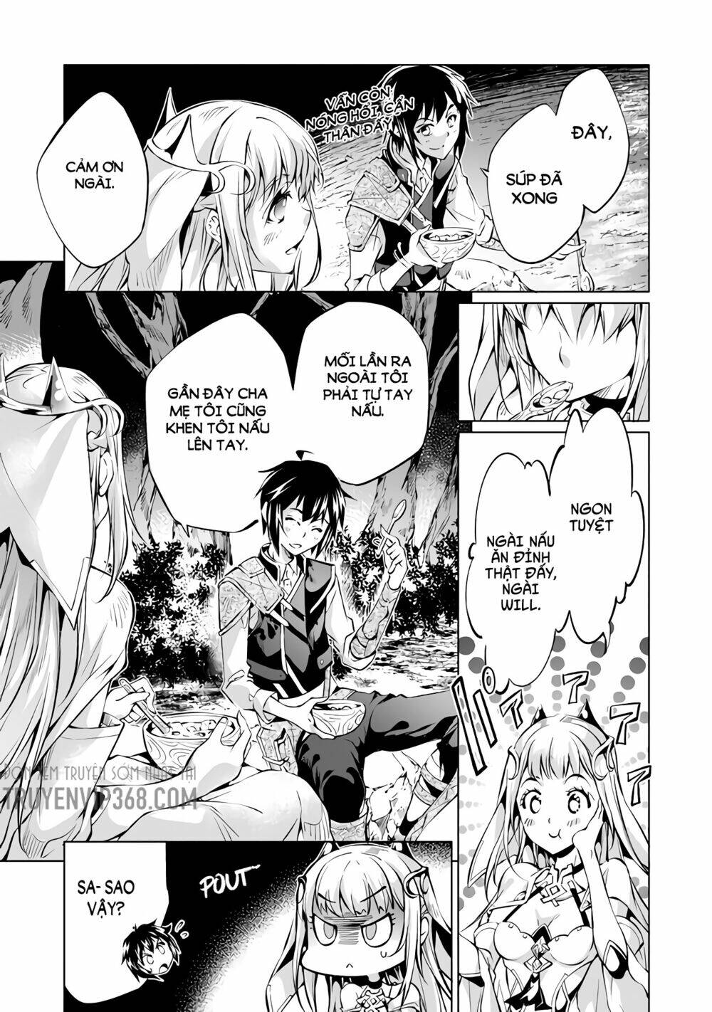 Kamigami Ni Sodaterare Shimo No, Saikyou To Naru: Chapter 6