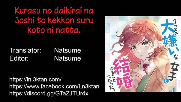 Kết Hôn Với Người Mà Tôi Ghét Nhất: Chapter 10.2