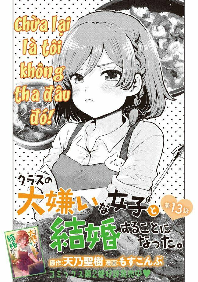 Kết Hôn Với Người Mà Tôi Ghét Nhất: Chapter 13