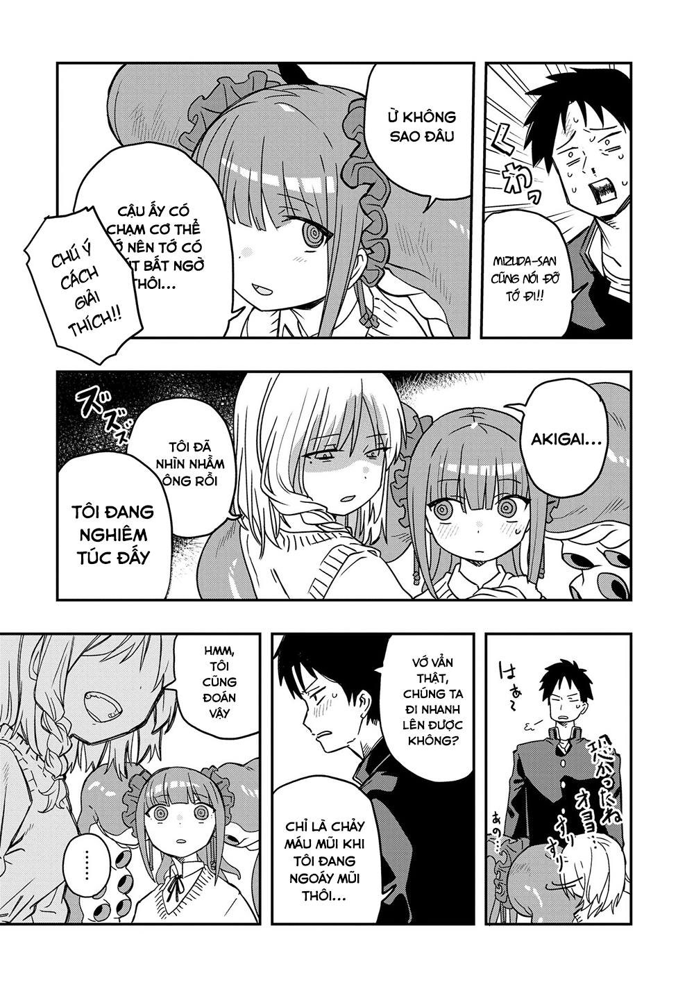 Không thể thoát khỏi Mizudako-chan!: Chapter 3