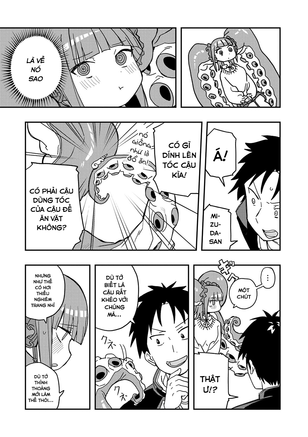 Không thể thoát khỏi Mizudako-chan!: Chapter 3