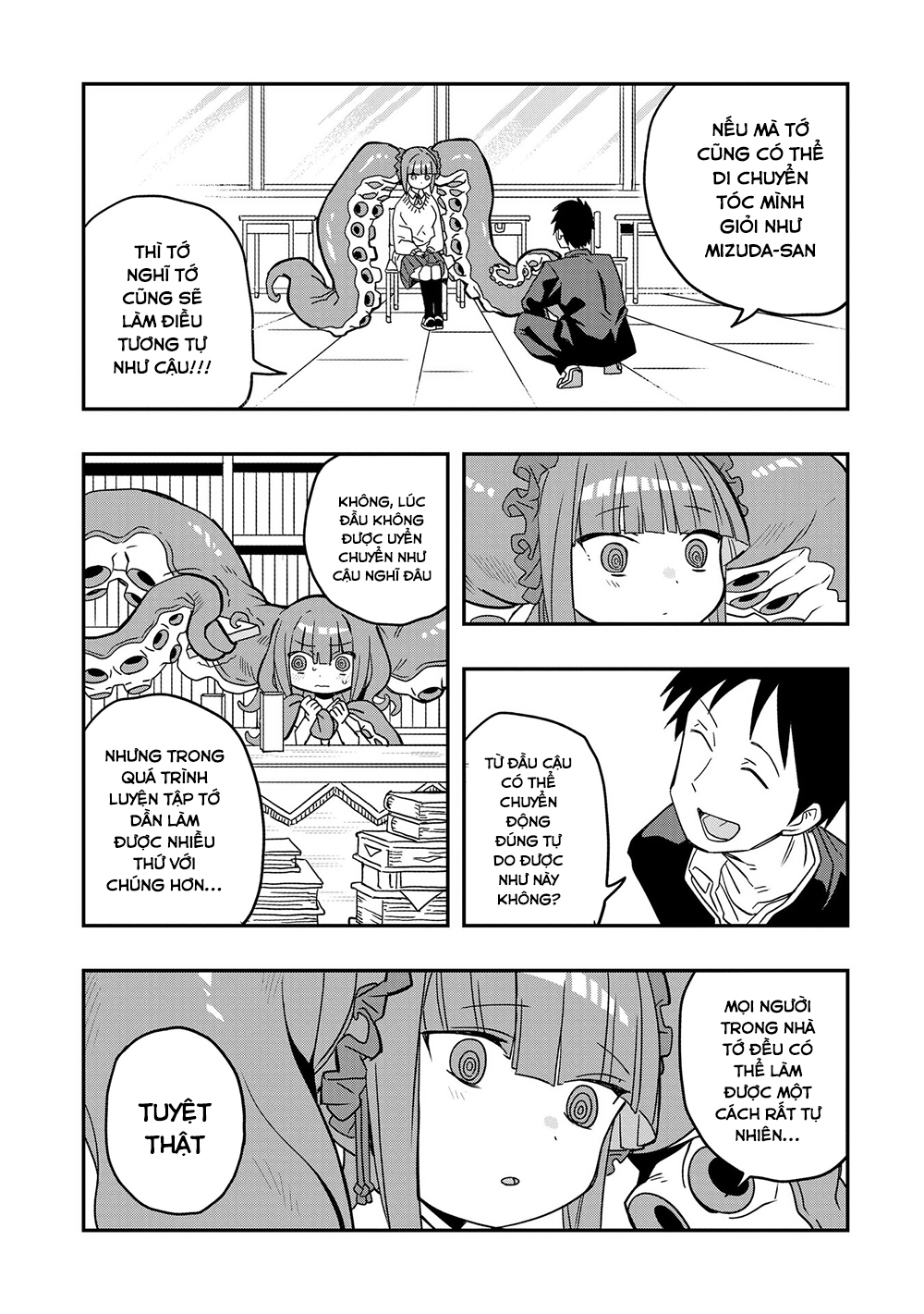 Không thể thoát khỏi Mizudako-chan!: Chapter 3